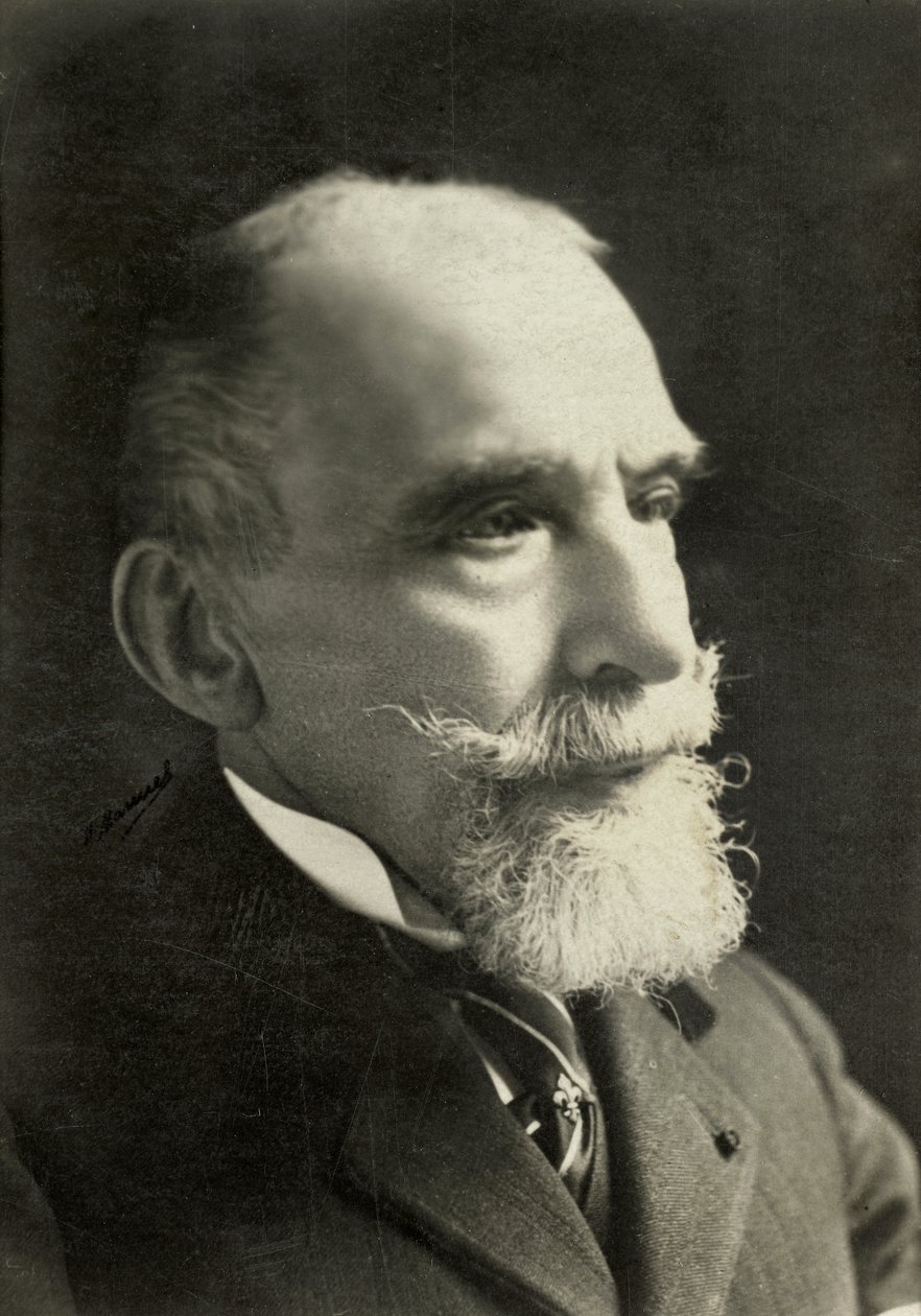 Porträt von Ernest Daudet von Henri Manuel