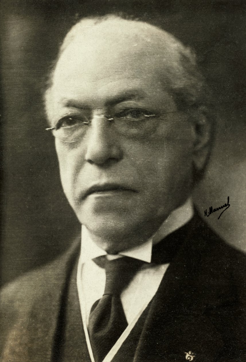 Porträt von Samuel Gompers von Henri Manuel
