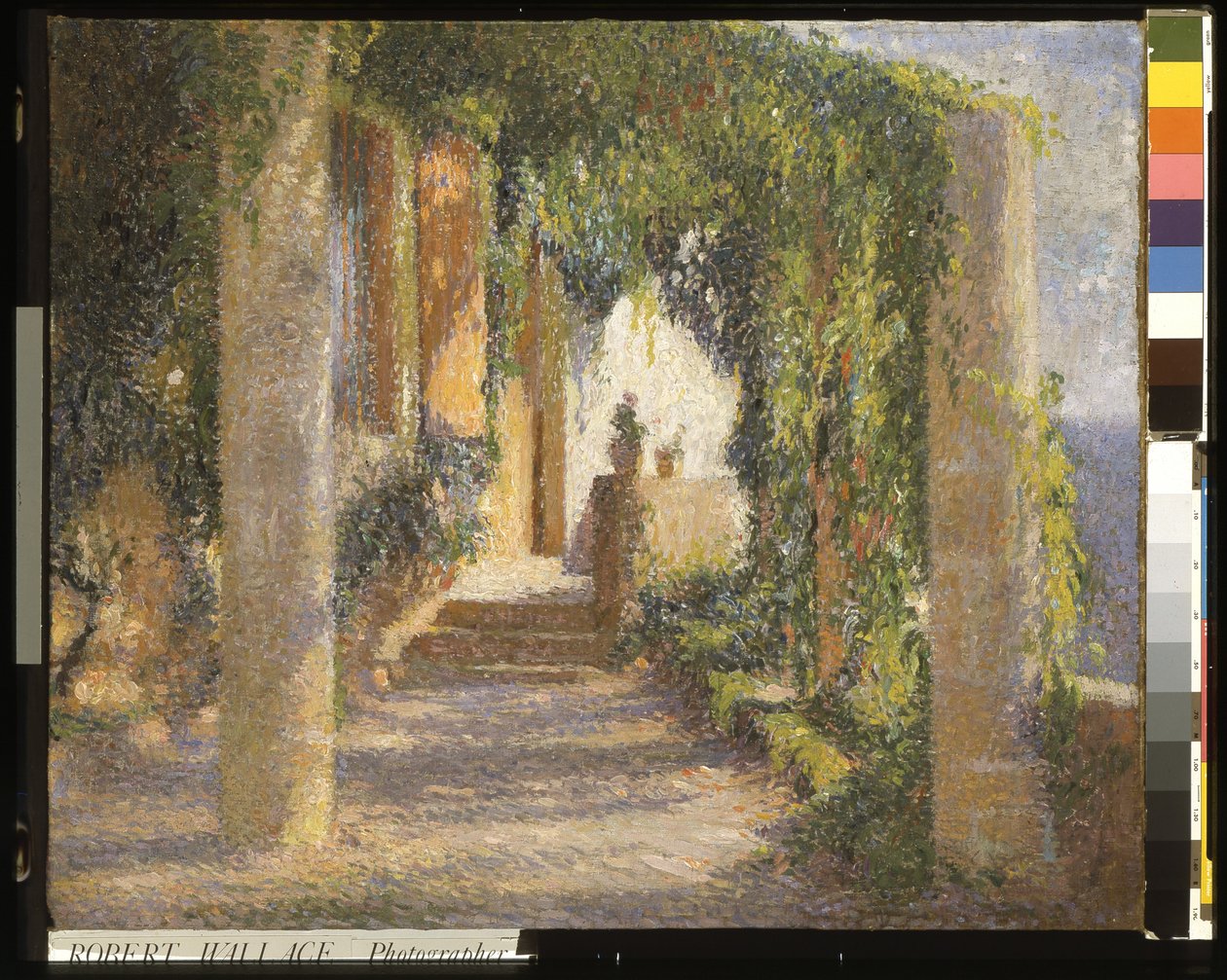 Die Pergola von Henri Martin