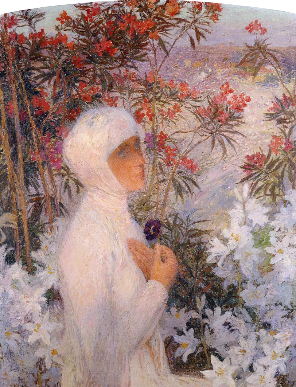 Die Dichterin von Henri Martin