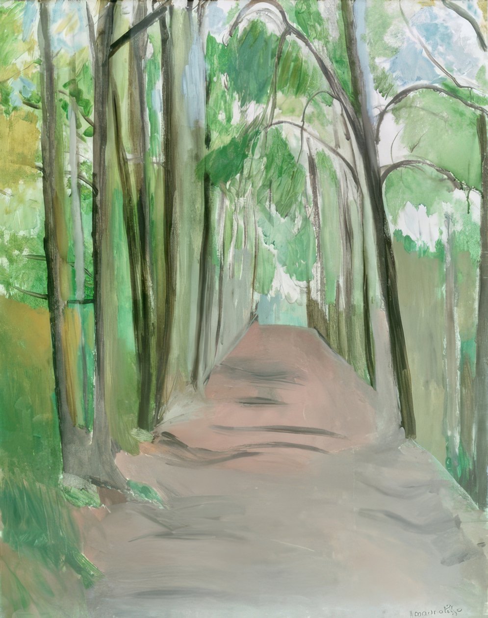 Allee de Trivaux in Clamart von Henri Matisse