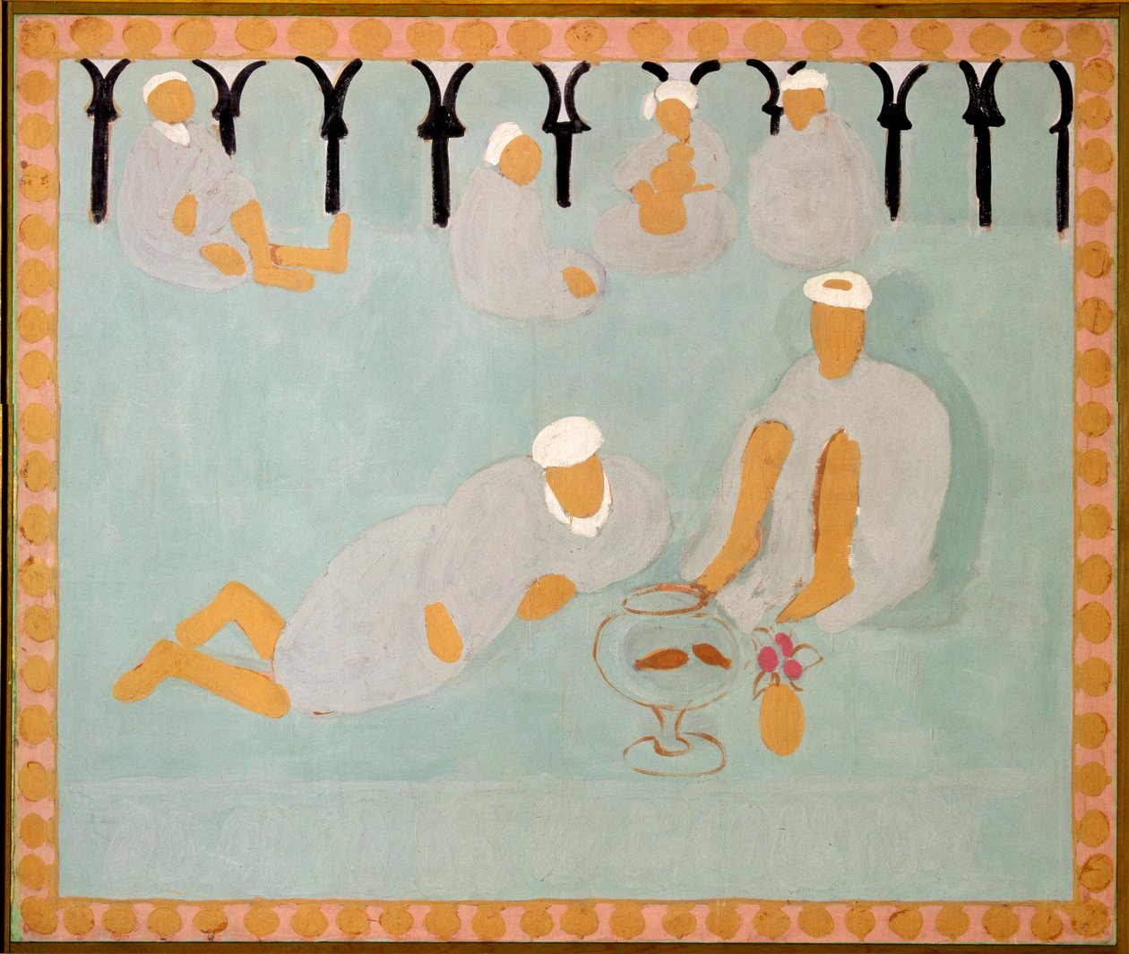 Arabisches Kaffeehaus von Henri Matisse