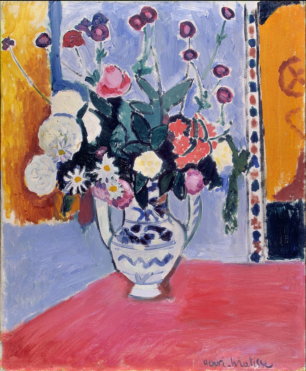 Blumenstrauß (Vase mit zwei Henkeln) von Henri Matisse