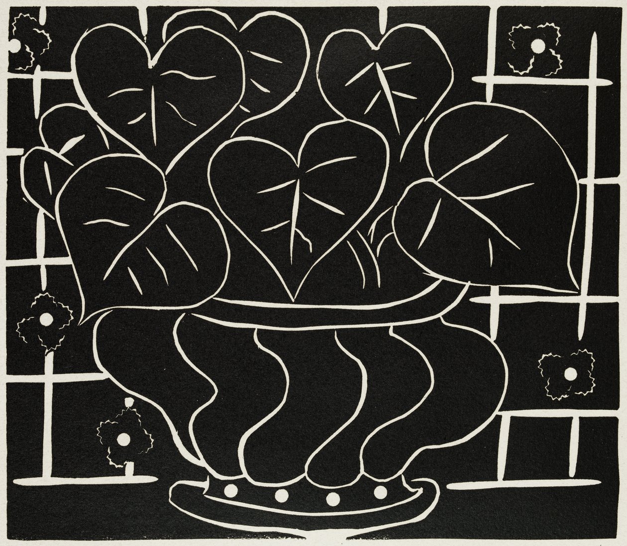 Korb mit Begonien I von Henri Matisse