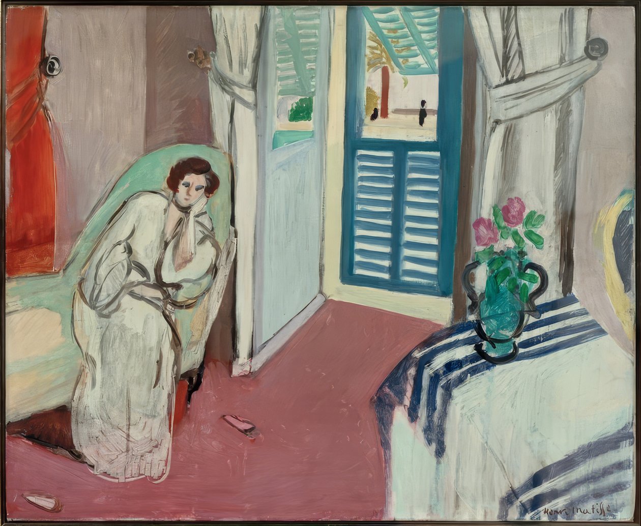 Frau auf dem Sofa von Henri Matisse