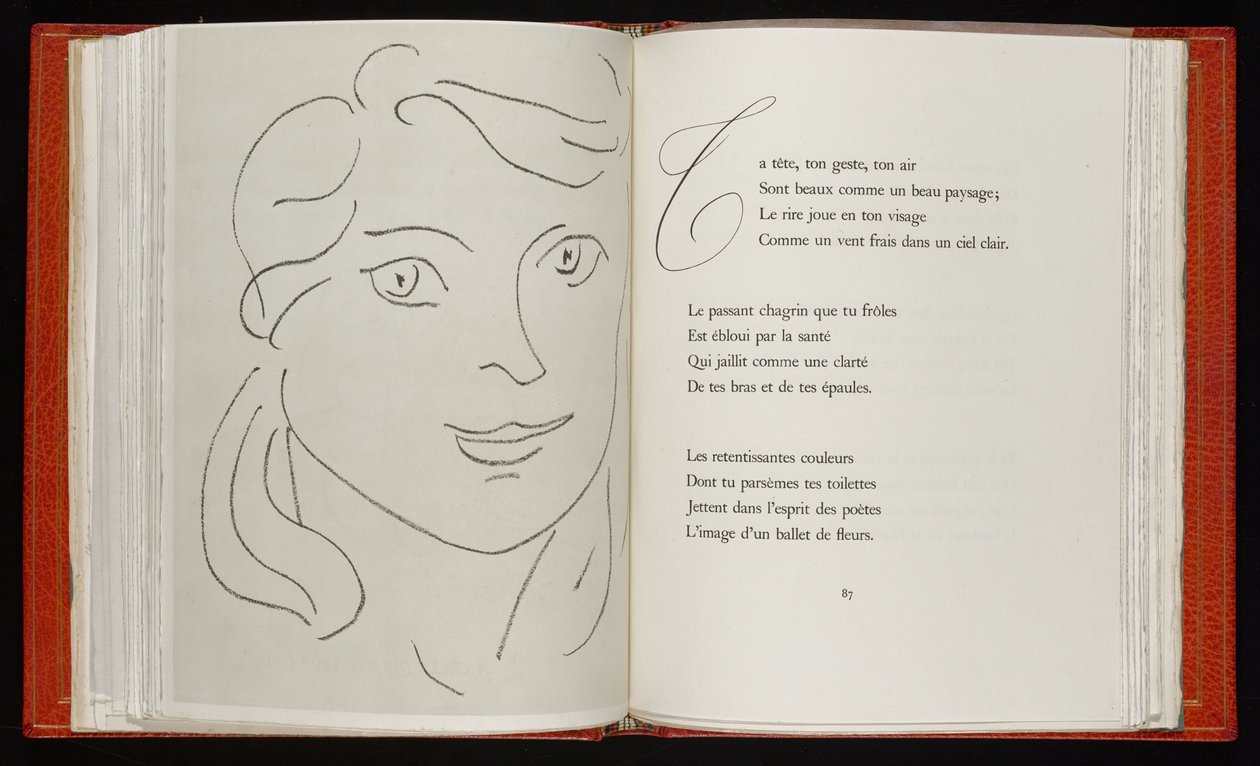 Die Blumen des Bösen von Henri Matisse