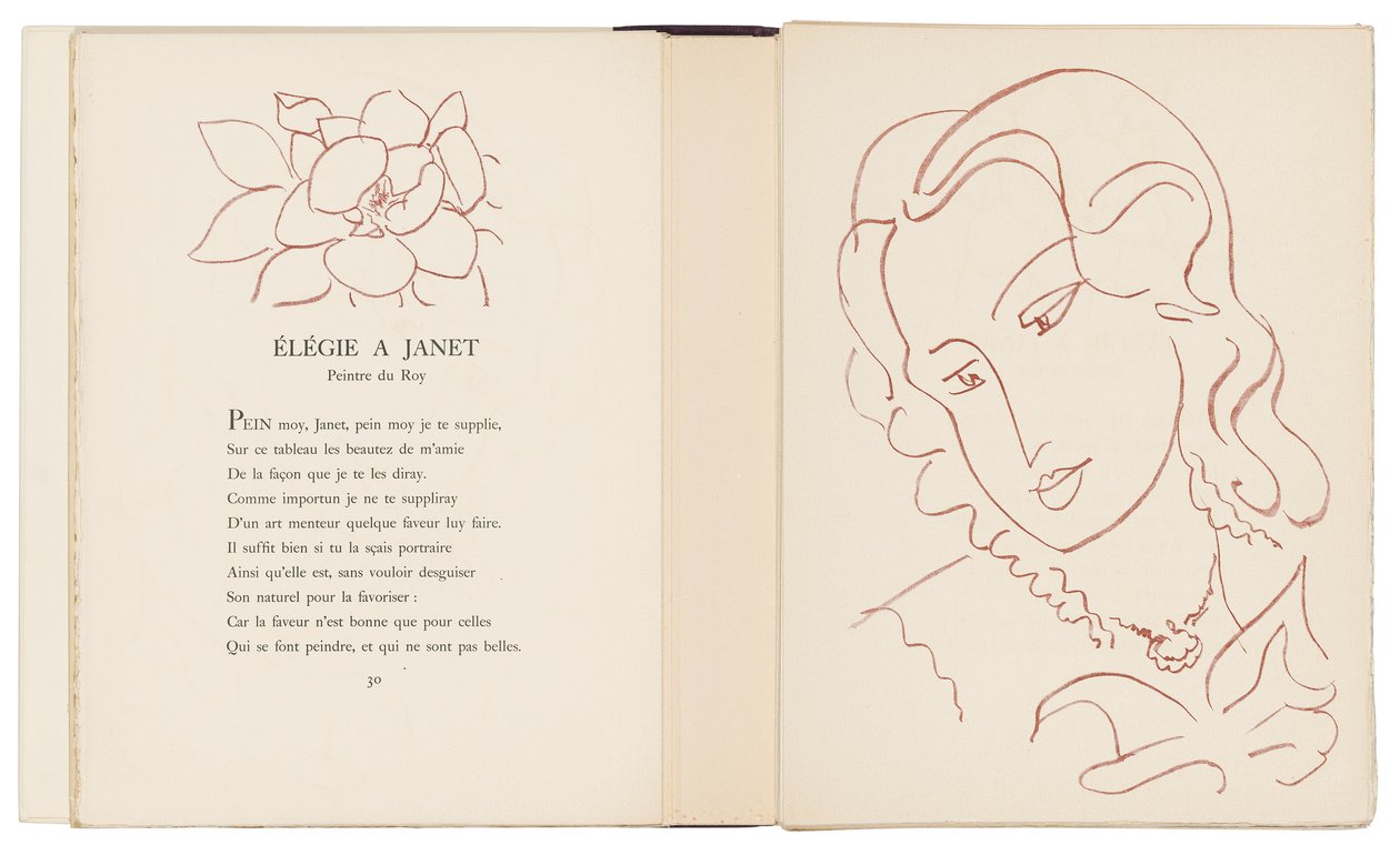 Florilège der Lieben von Ronsard von Henri Matisse