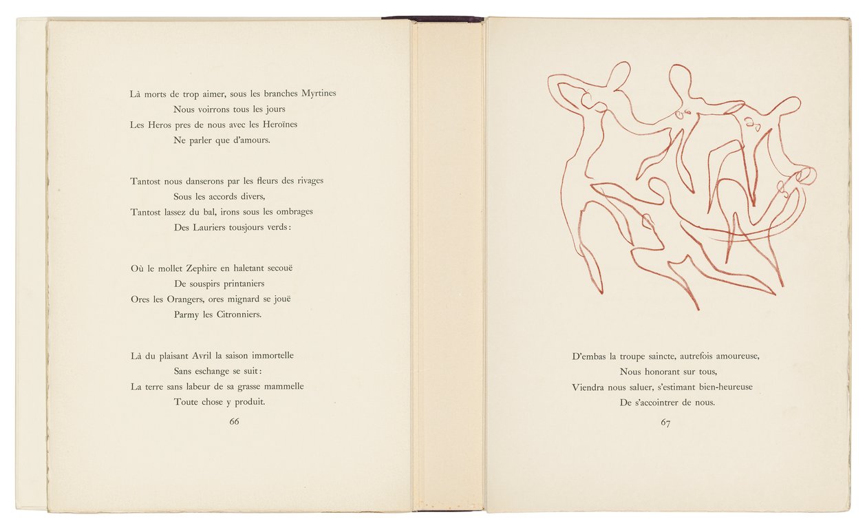Florilège des Amours de Ronsard von Henri Matisse