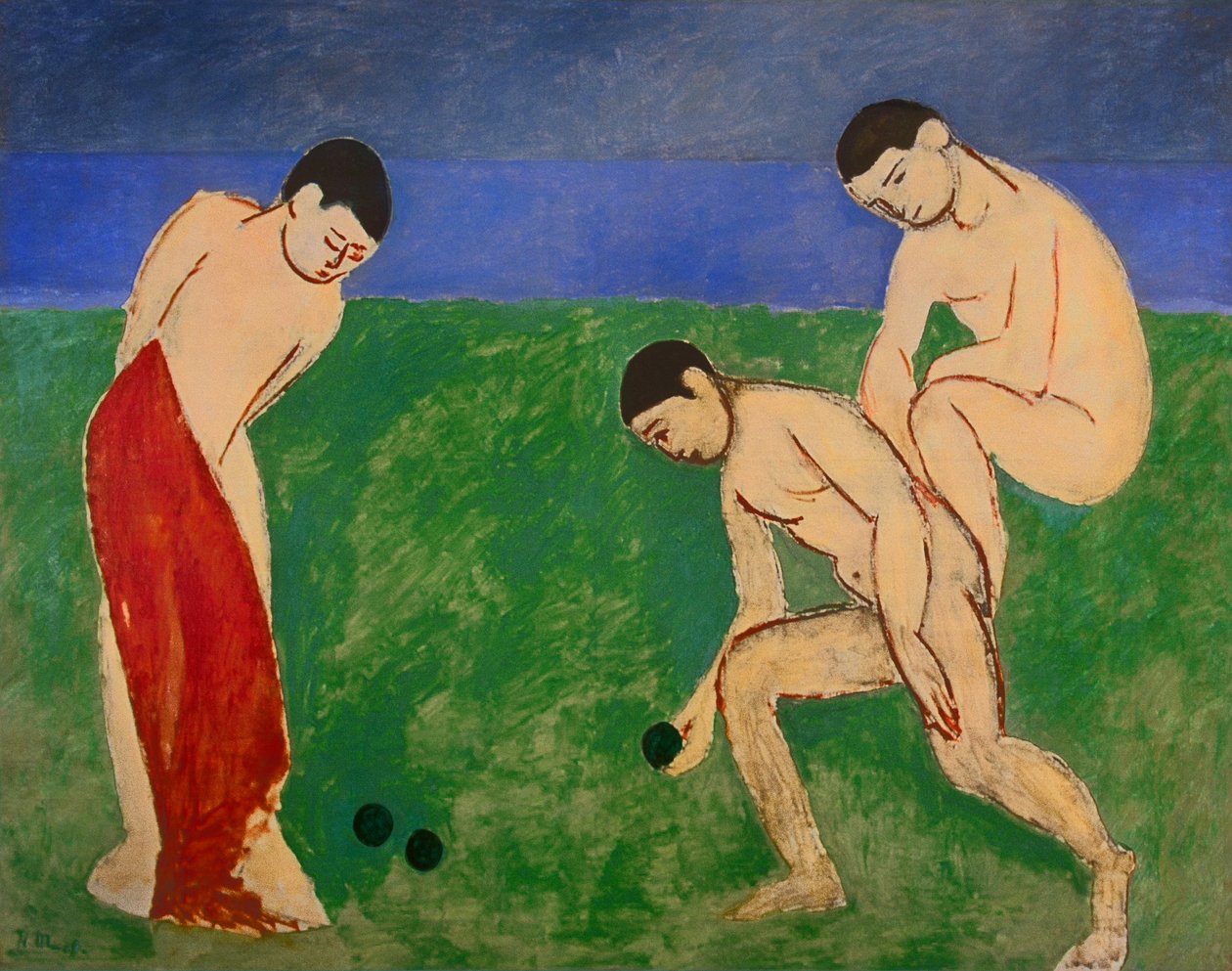 Boccia-Spiel von Henri Matisse