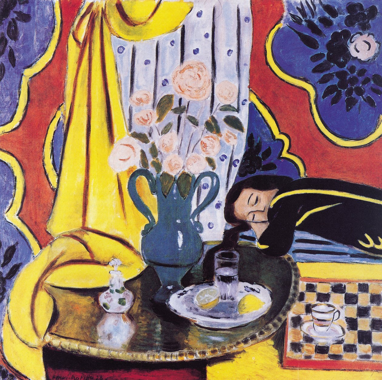 Harmonie in Gelb von Henri Matisse