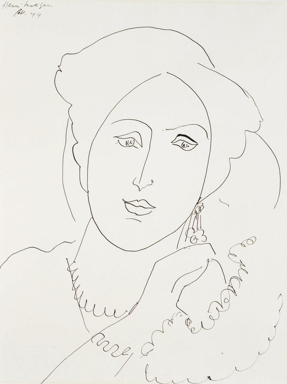 Kopf von Henri Matisse