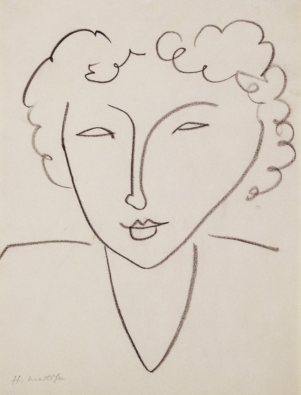 Frauenkopf von Henri Matisse
