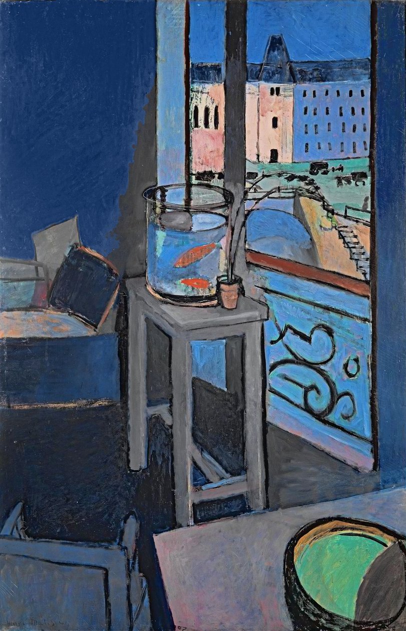 Innenraum, Das Goldfischglas von Henri Matisse