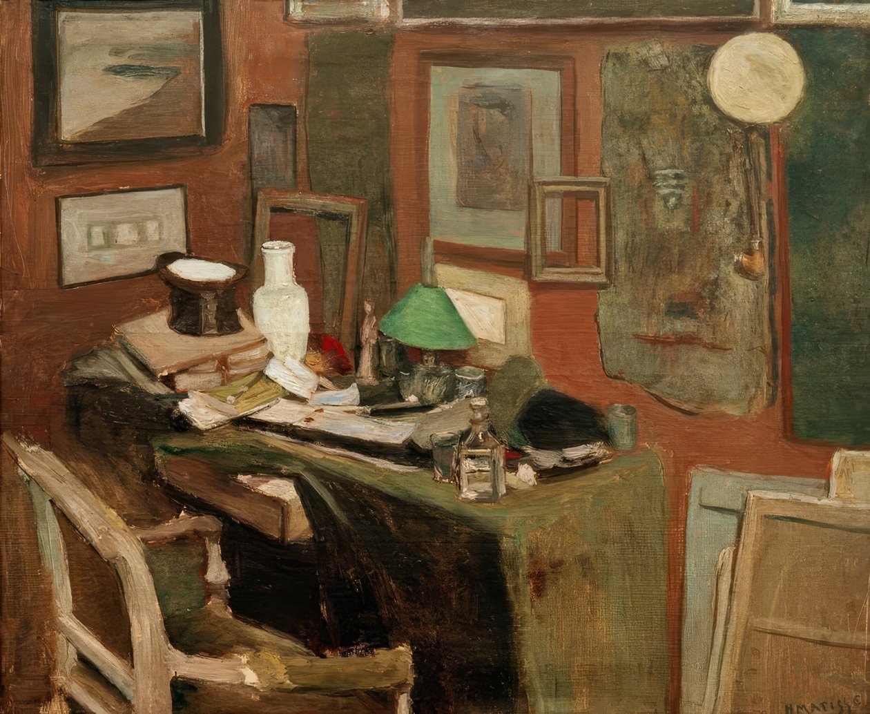 Innenraum mit Zylinder von Henri Matisse