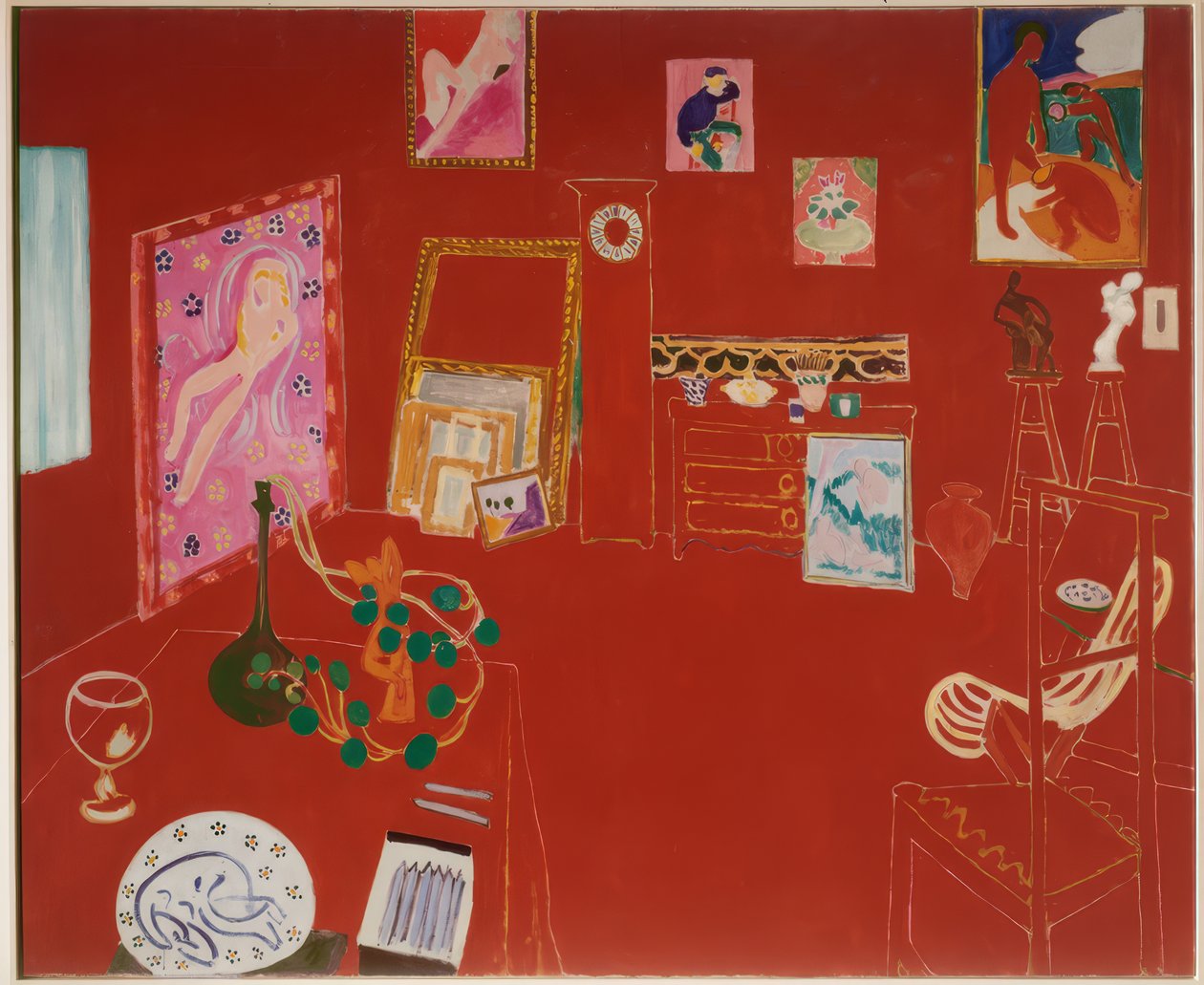 Das rote Atelier von Henri Matisse