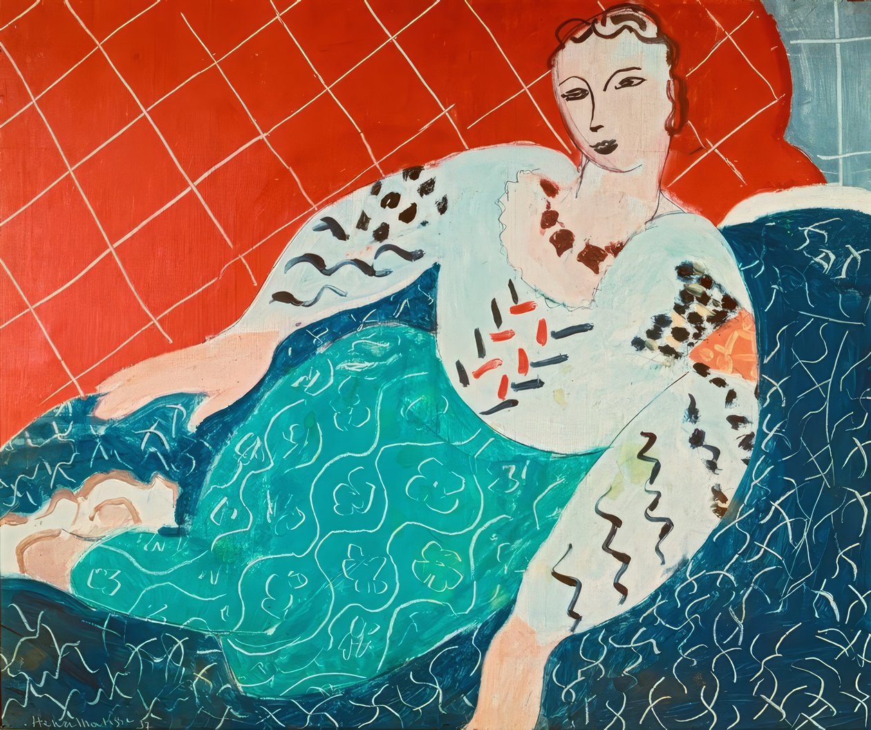 Die rumänische Bluse (persisch) von Henri Matisse