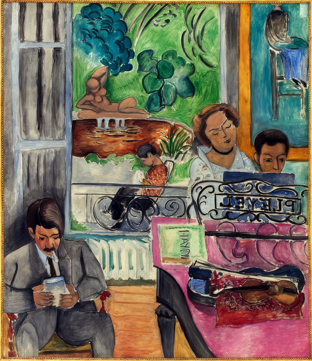 Die Musikstunde von Henri Matisse