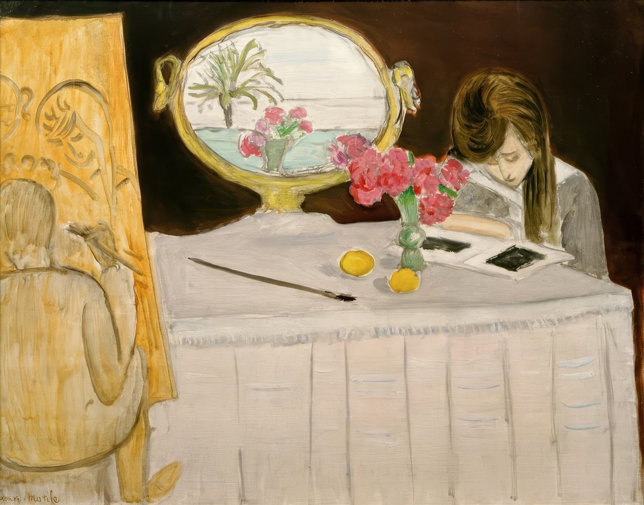 Die Malsitzung von Henri Matisse