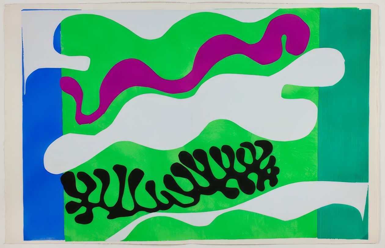 Lagune, aus Jazz von Henri Matisse