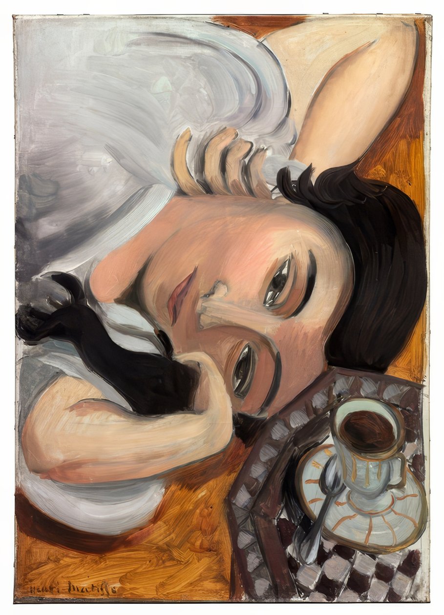 Laurette mit einer Tasse Kaffee von Henri Matisse