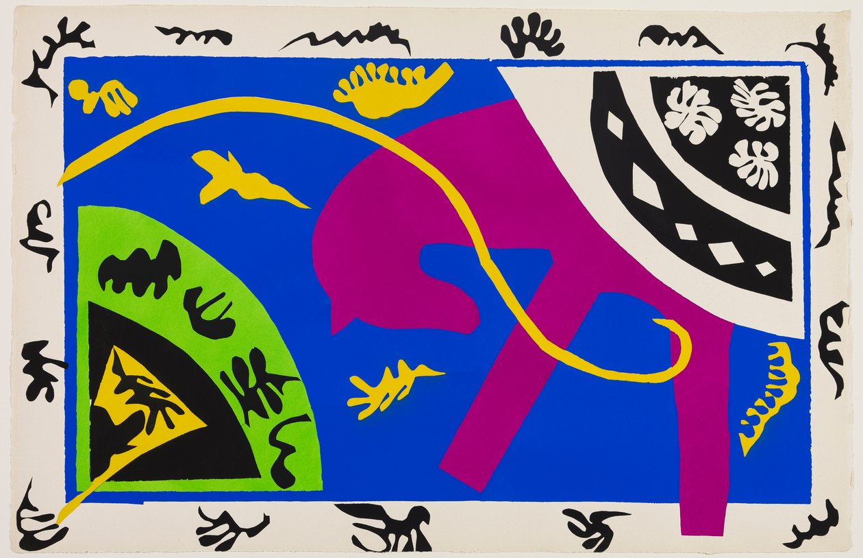 Das Pferd, die Reiterin und der Clown von Henri Matisse