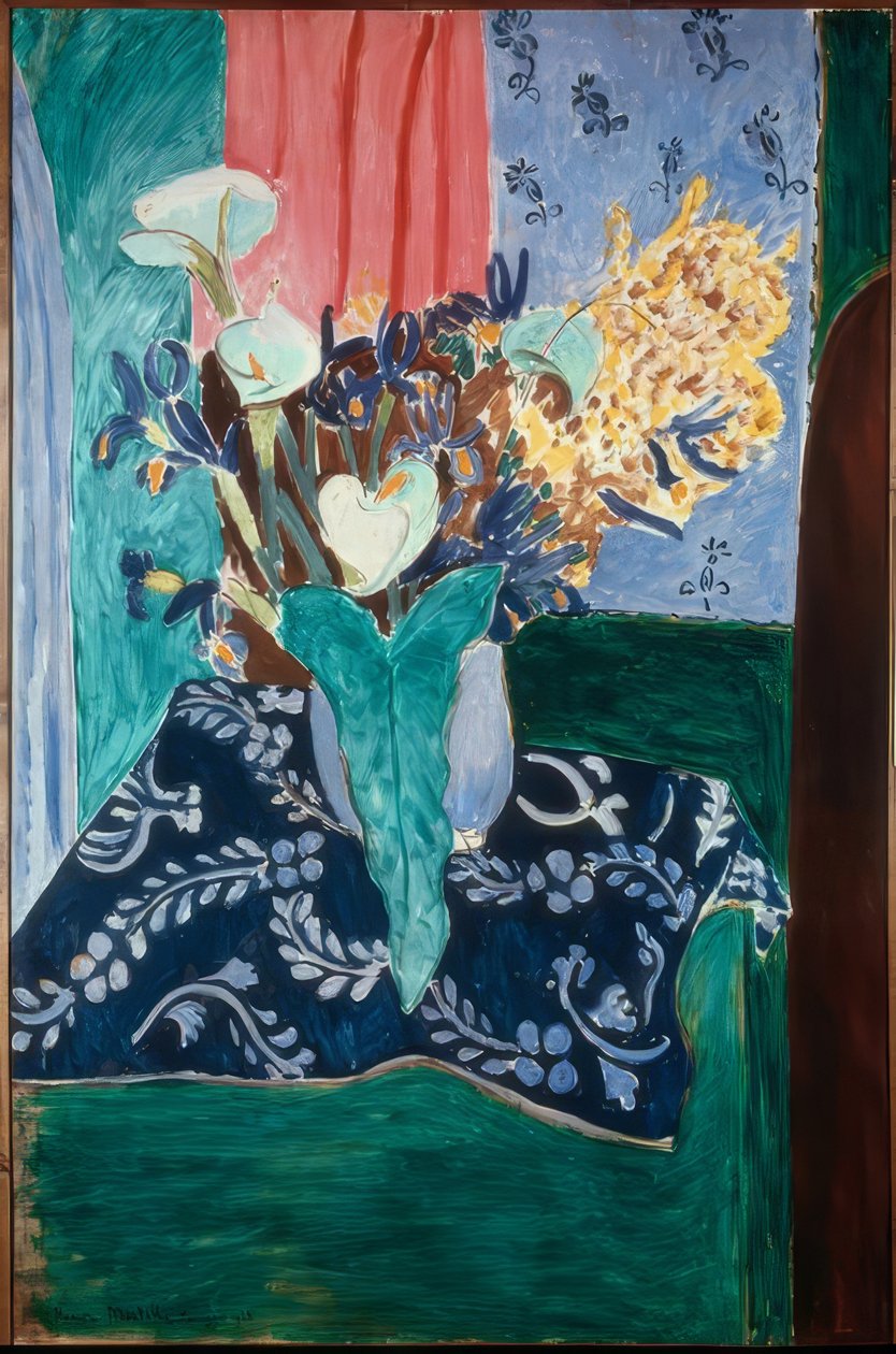 Die Arums von Henri Matisse