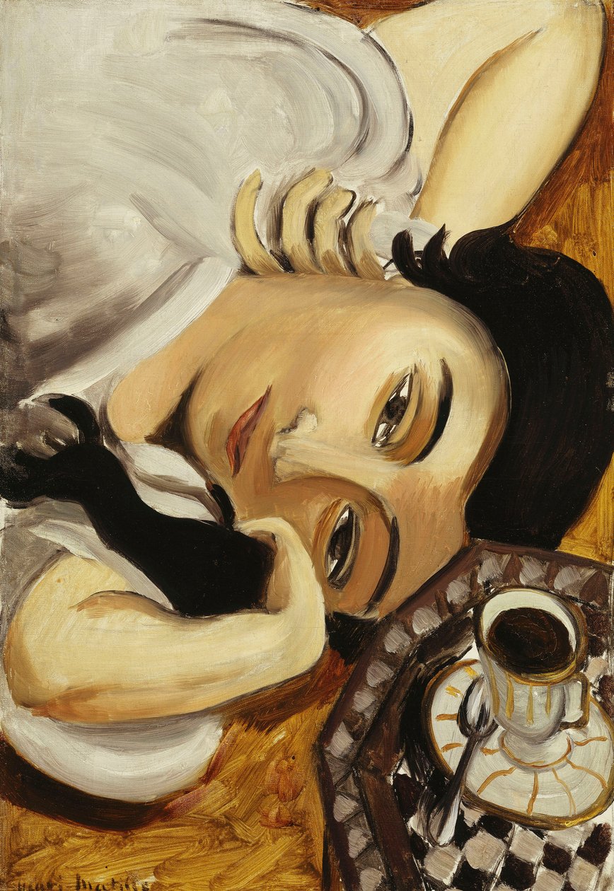 Lorette mit einer Tasse Kaffee von Henri Matisse
