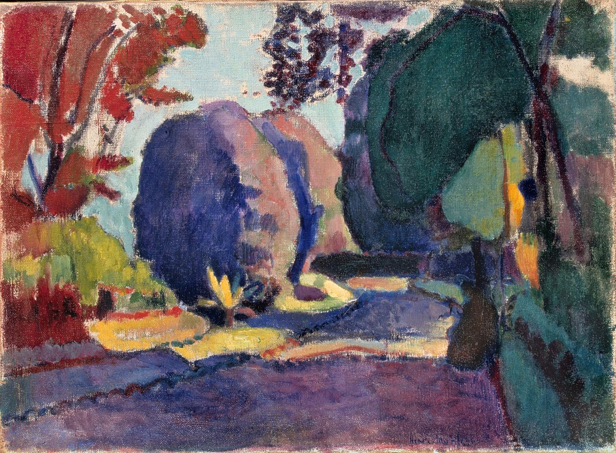 Luxembourg-Gärten, um 1901 von Henri Matisse