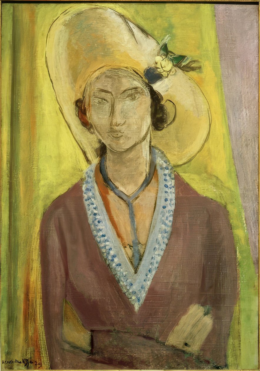 Mademoiselle L.L. Der gelbe Hut von Henri Matisse