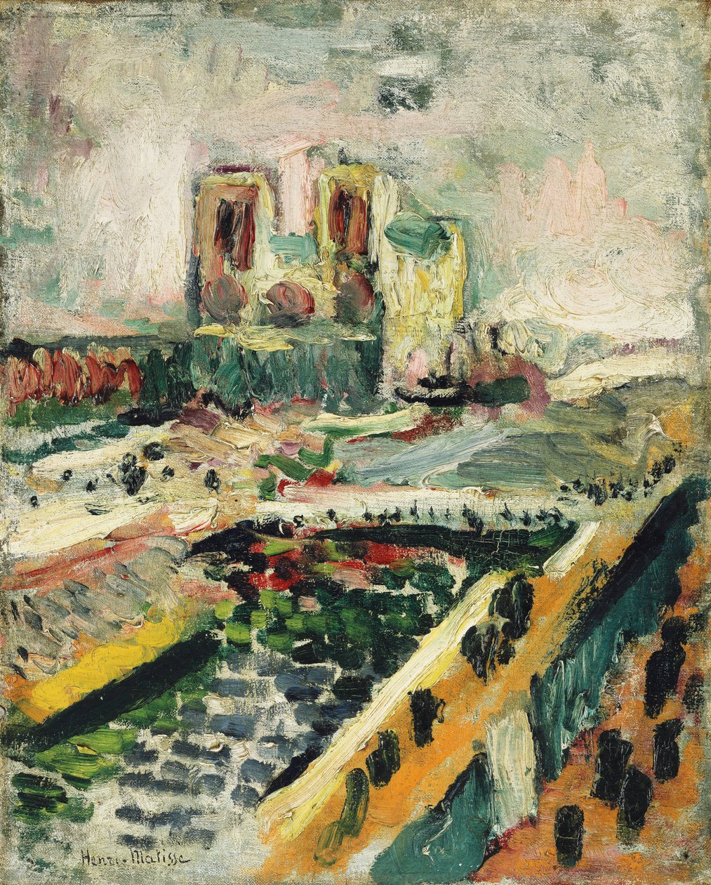 Notre-Dame, ca. 1900 von Henri Matisse
