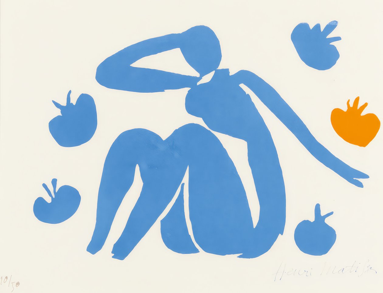 Akt mit Orangen von Henri Matisse