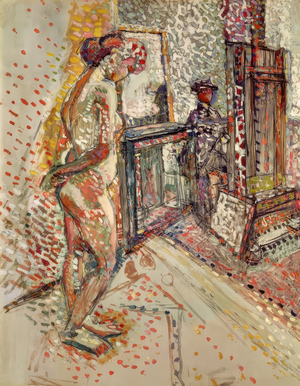 Akt im Atelier von Henri Matisse
