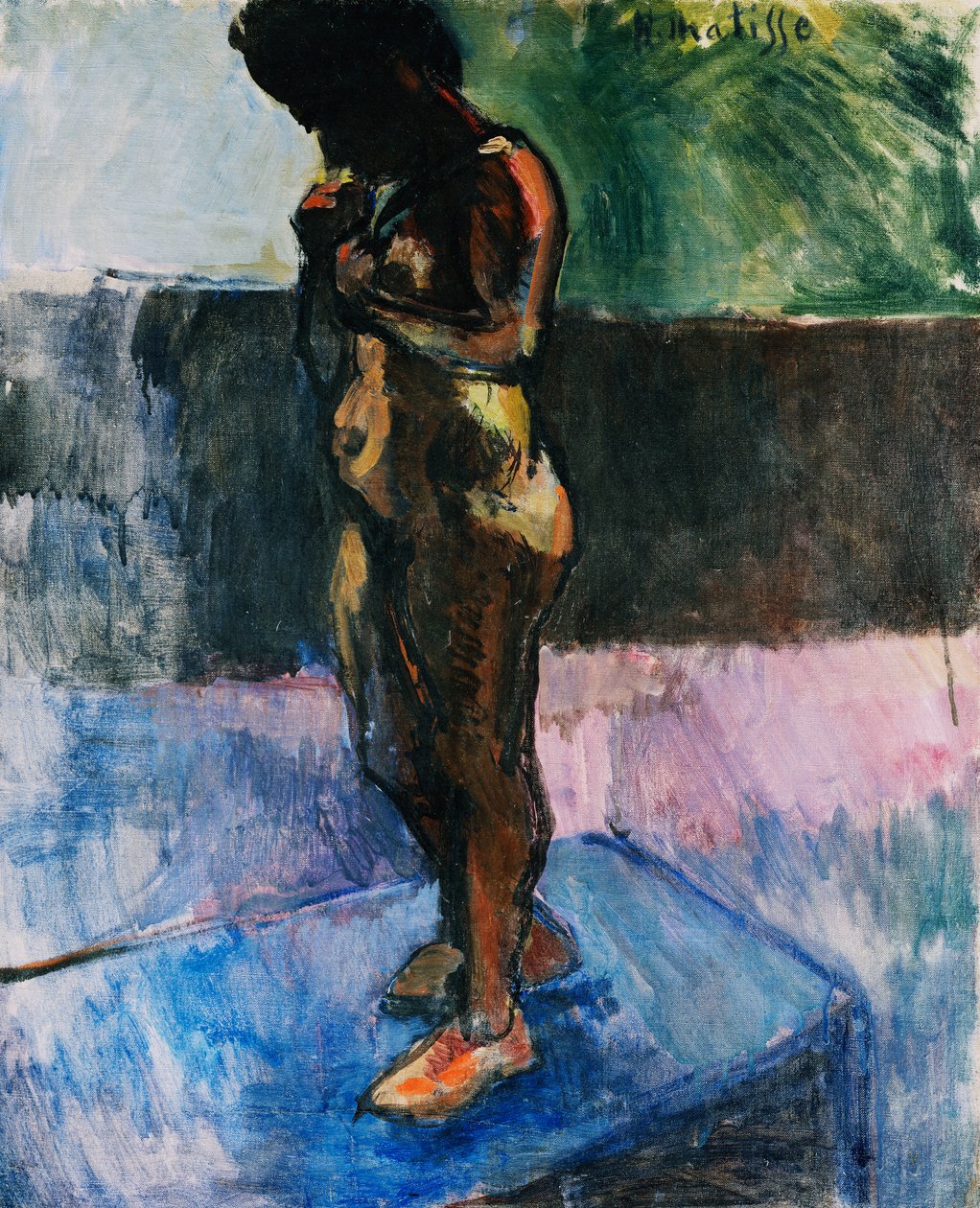 Akt in rosa Schuhen von Henri Matisse