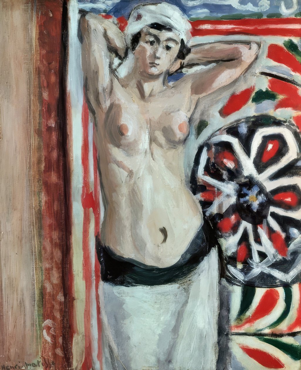 Odaliske mit erhobenen Armen von Henri Matisse