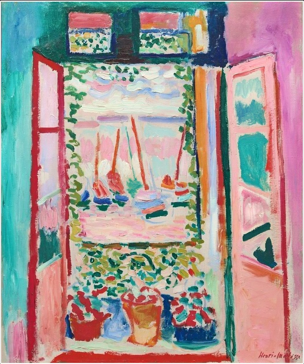 Offenes Fenster, Collioure von Henri Matisse