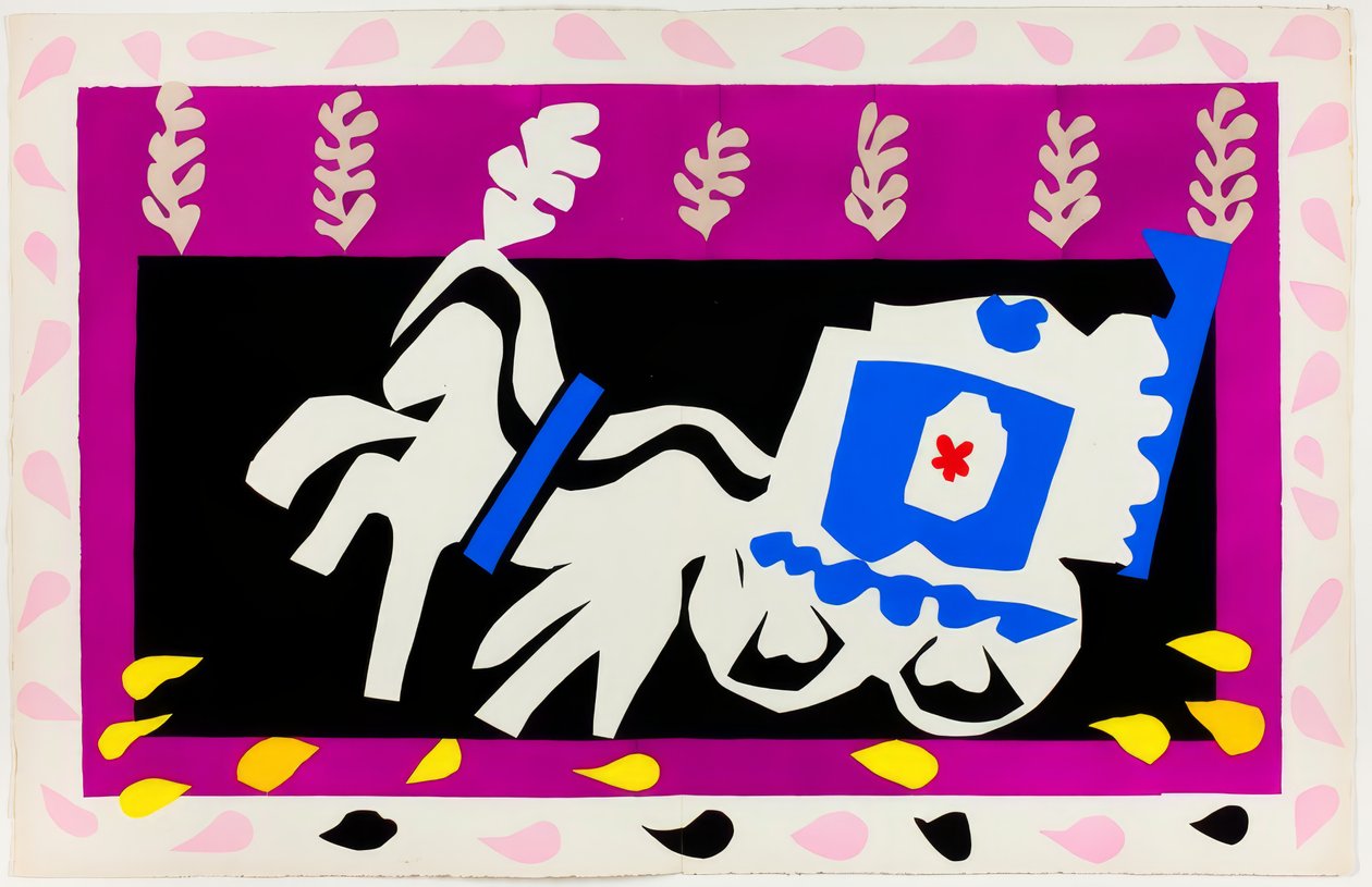 Pierrots Beerdigung, aus Jazz von Henri Matisse