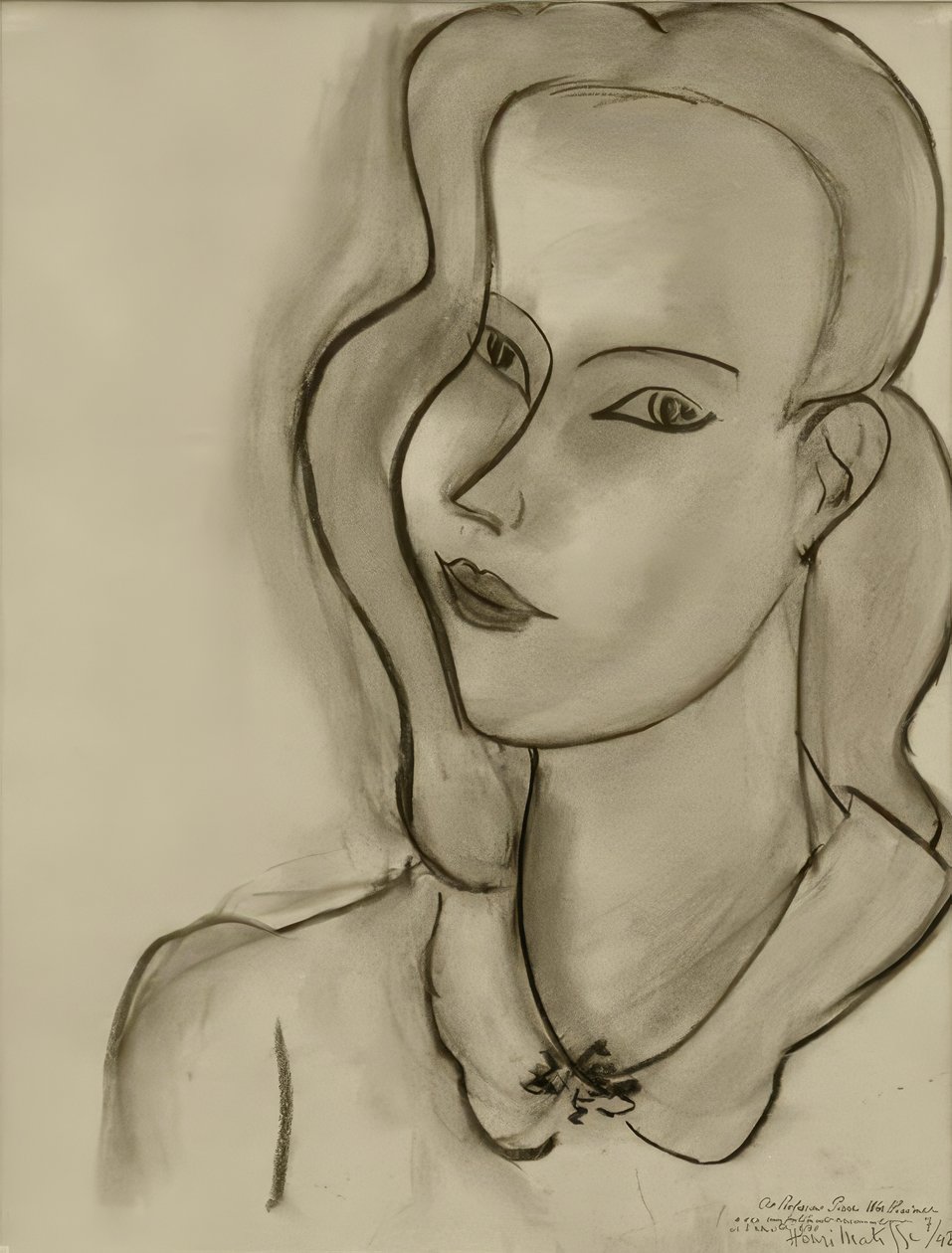 Frauenporträt von Henri Matisse