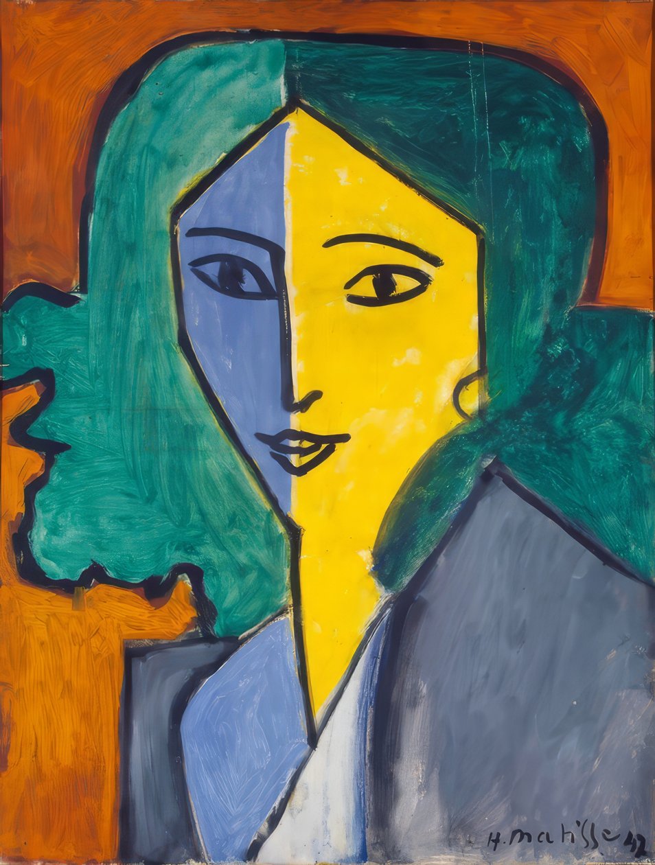Porträt von Lydia Delectorskaya von Henri Matisse
