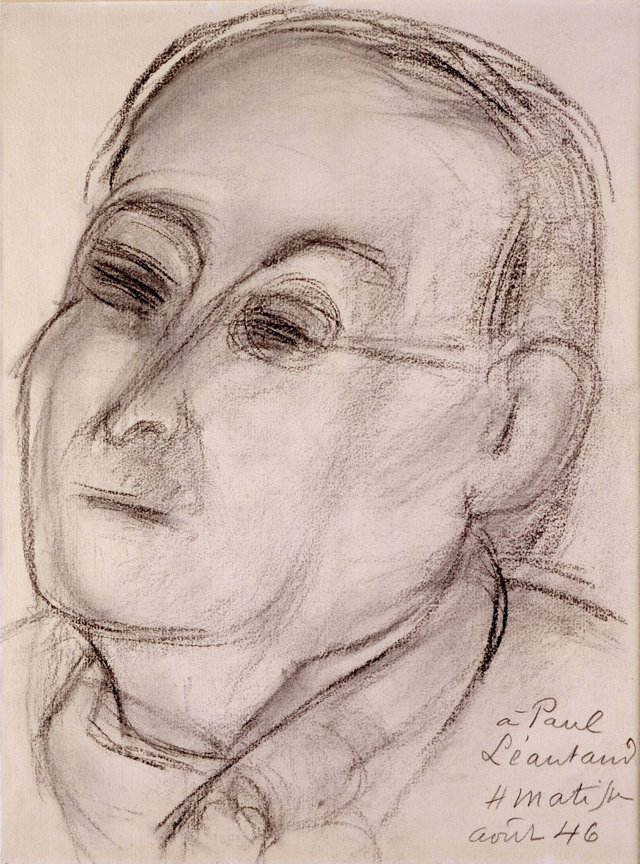 Porträt von Paul Leautaud (1872-1956) von Henri Matisse
