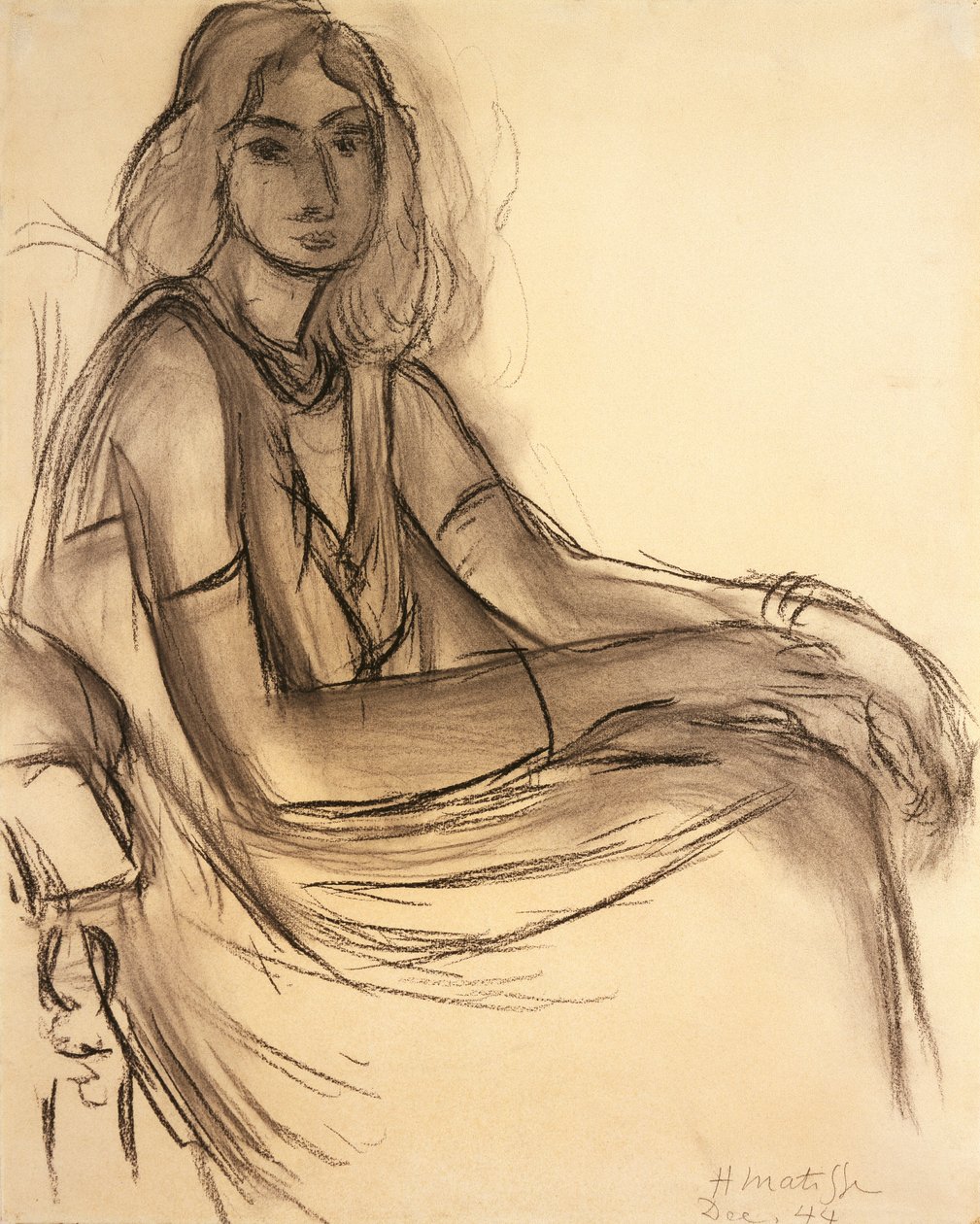Porträt einer Frau von Henri Matisse