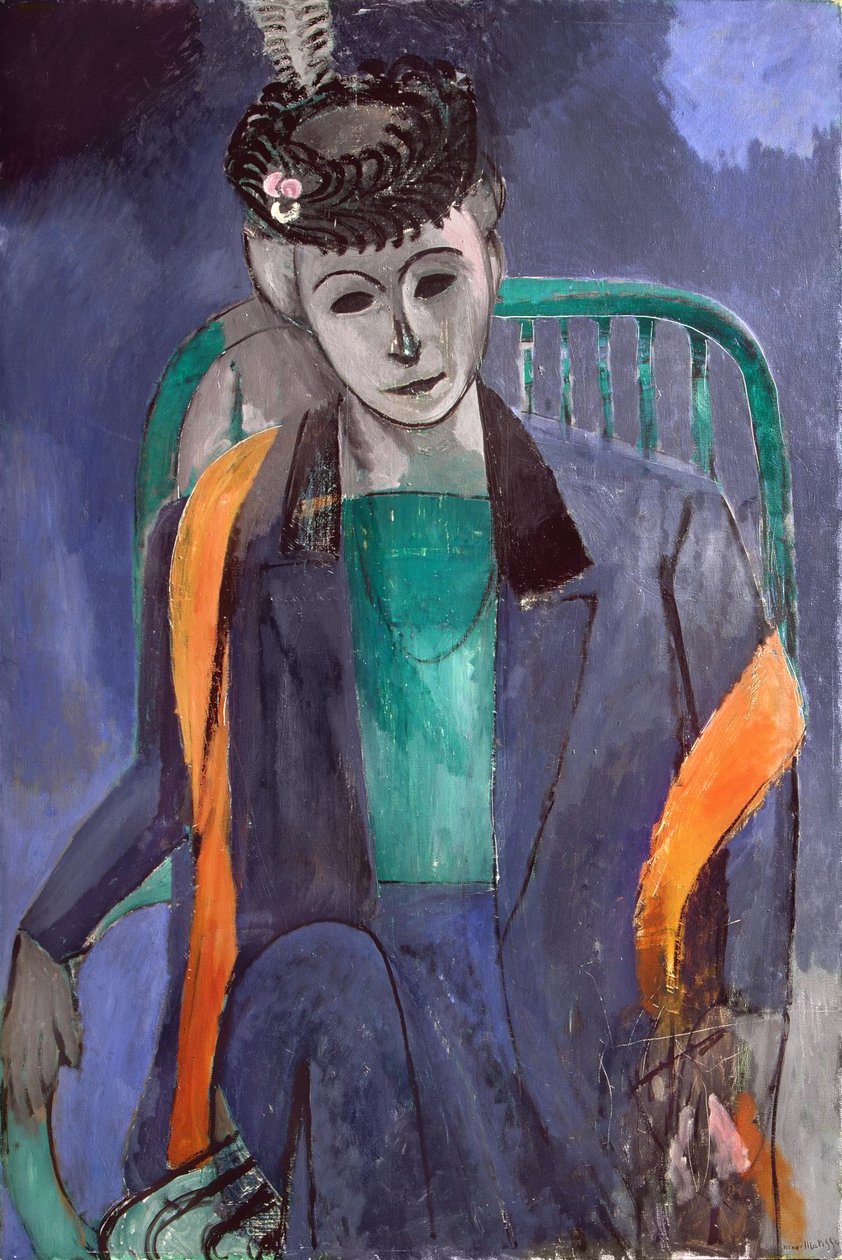 Porträt der Frau des Künstlers von Henri Matisse