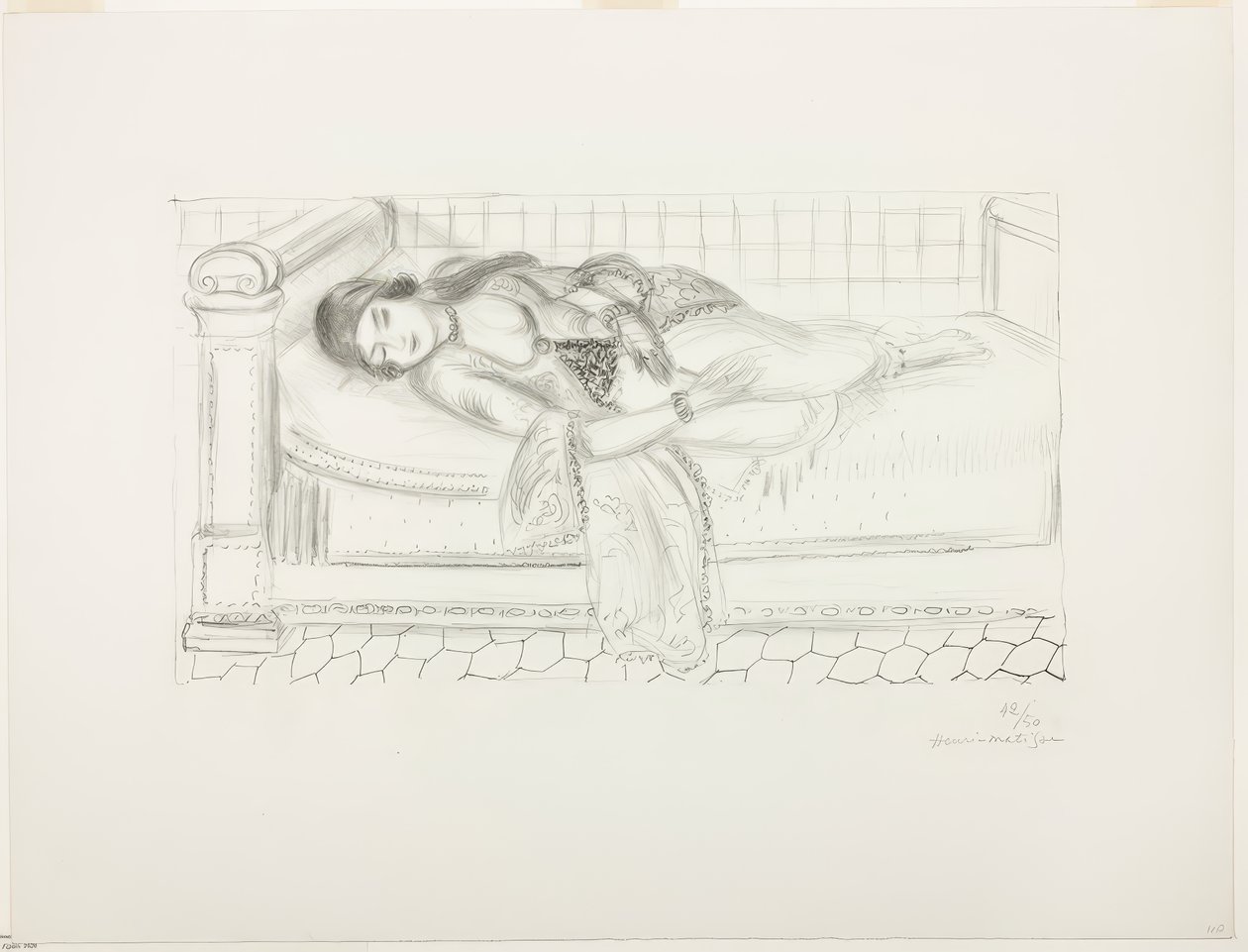 Liegende Figur von Henri Matisse