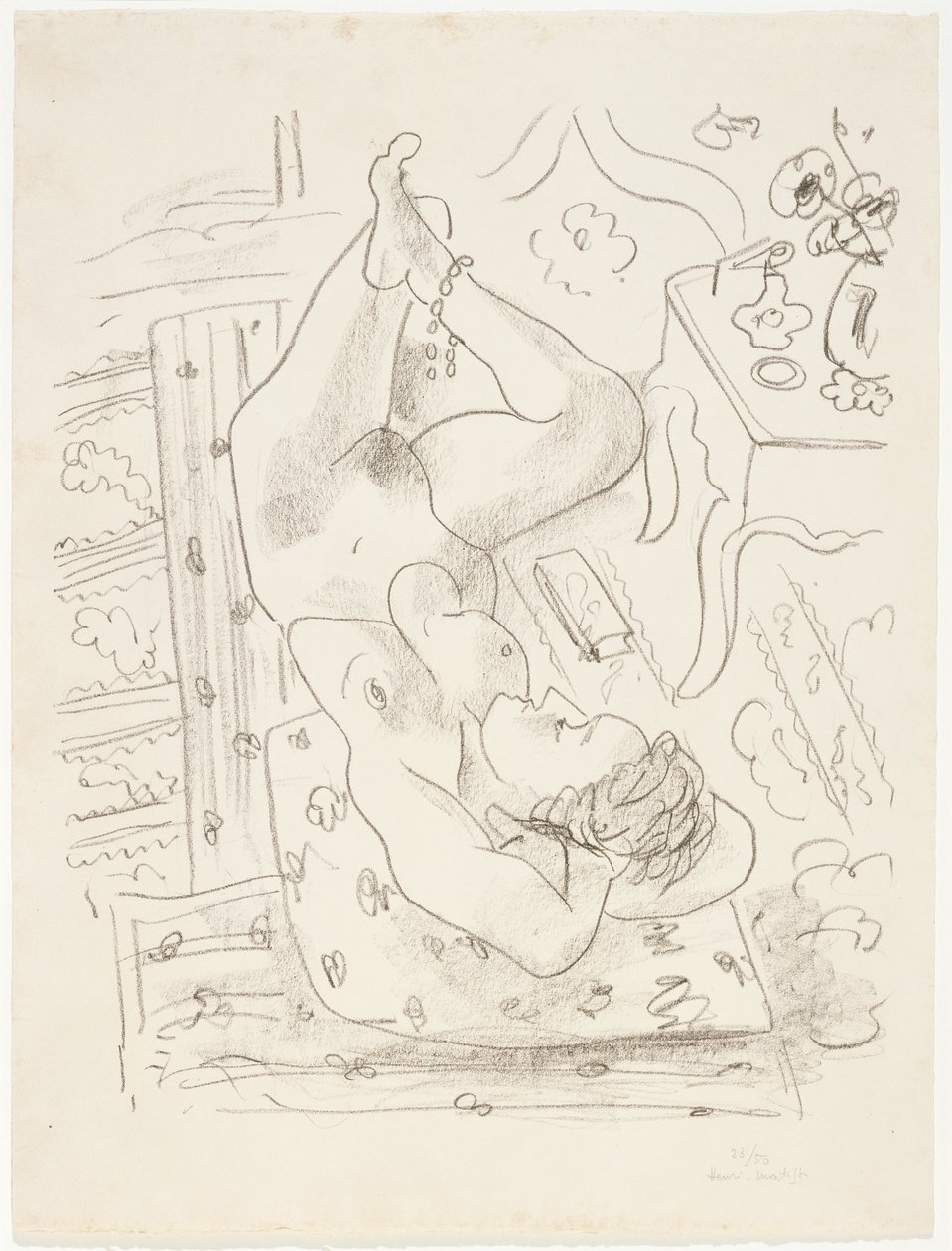 Liegender Akt von Henri Matisse