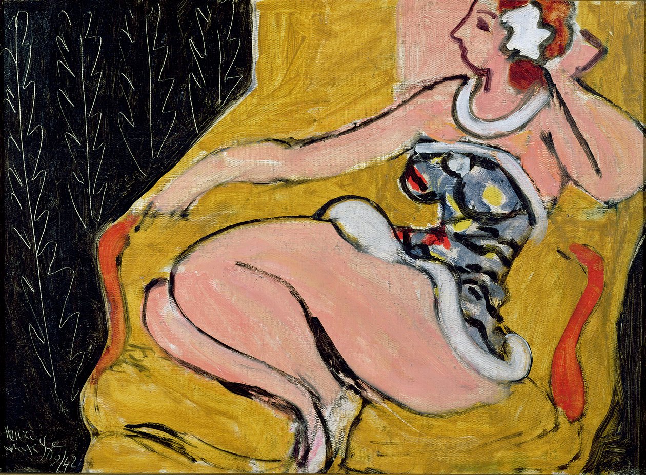 Sitzende Tänzerin von Henri Matisse