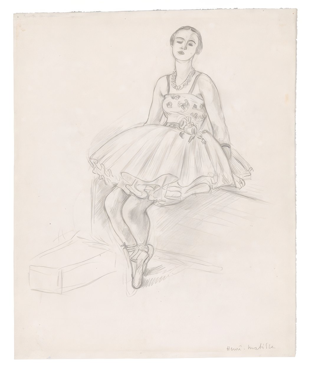 Sitzende Tänzerin von Henri Matisse