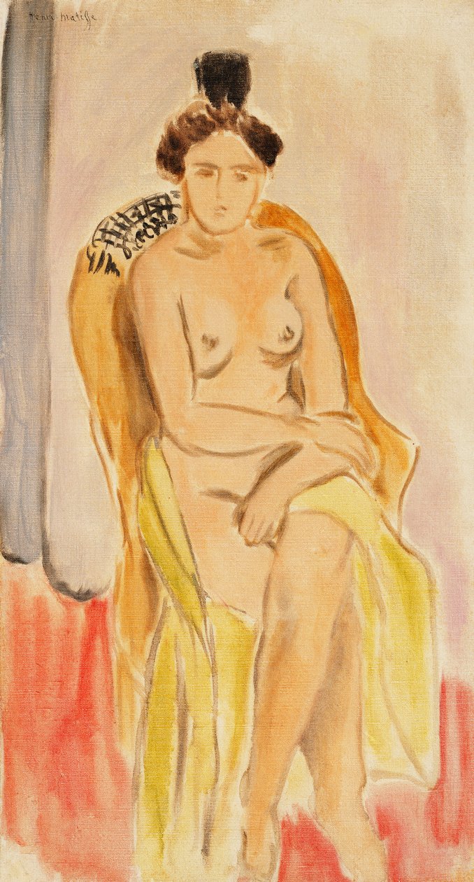 Sitzender weiblicher Akt von Henri Matisse