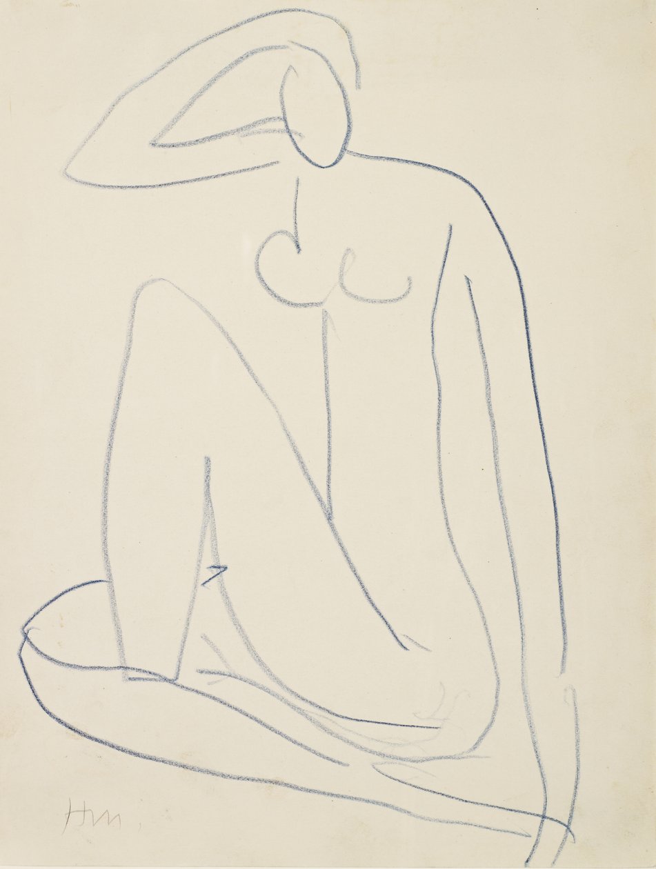 Sitzende weibliche Figur von Henri Matisse