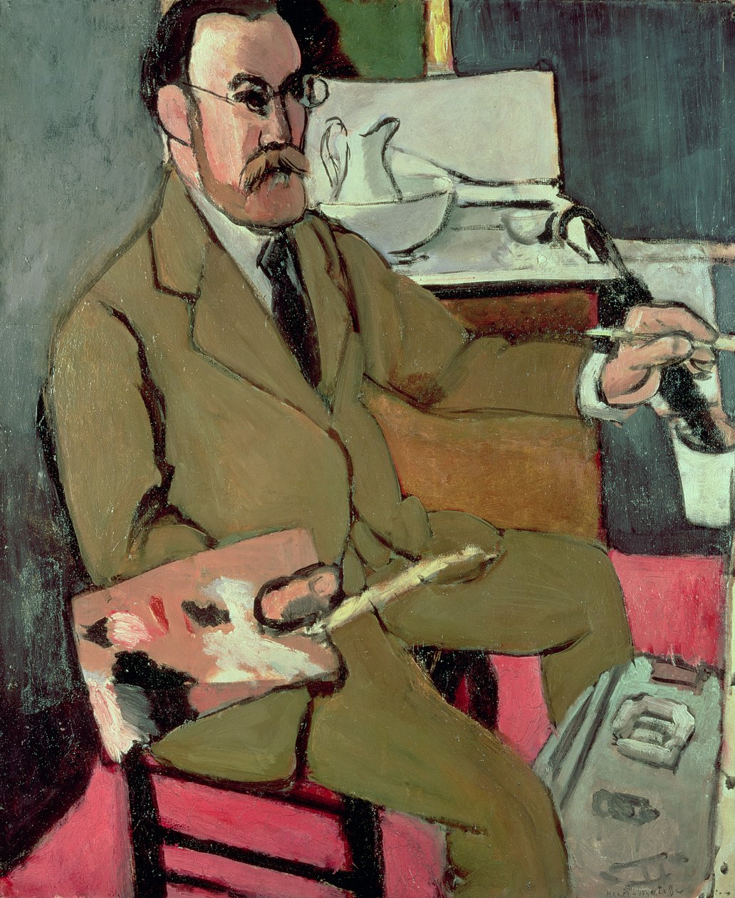 Selbstporträt von Henri Matisse