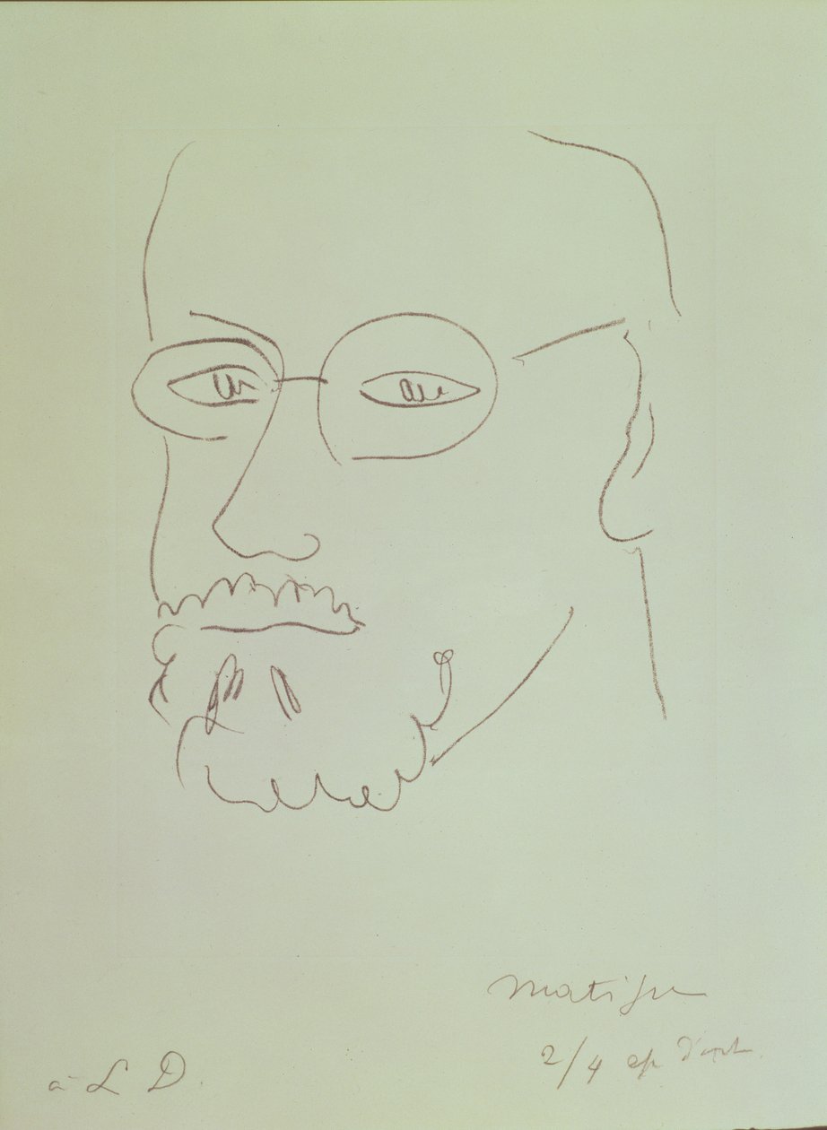 Selbstporträt von Henri Matisse