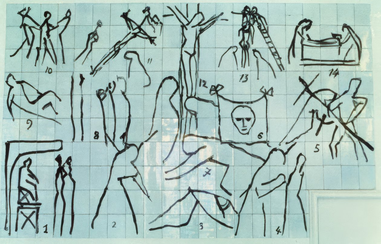 Stationen des Kreuzweges Christi von Henri Matisse